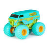 Monster Jam, Official Mystery Machine Monster Truck, Die-Cast Vehicle, Nitro Neon Series, 1:64 Scale