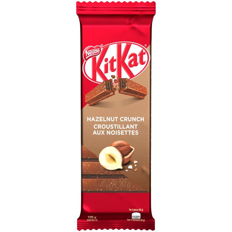 Kit Kat Hazelnut Crunch Tablet 120G | Toys R Us Canada