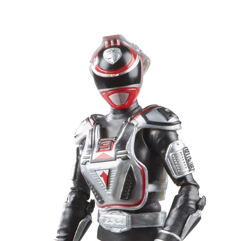 Power Rangers Lightning Collection, Ranger Rouge, figurine articulée de collection Escouade A S.P.D.