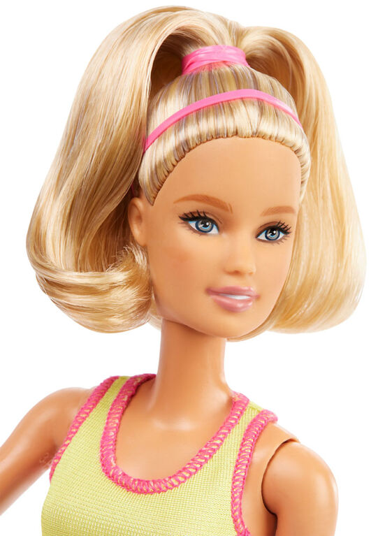 Poupée Barbie Joueuse de tennis avec tenue, raquette et balle de tennis