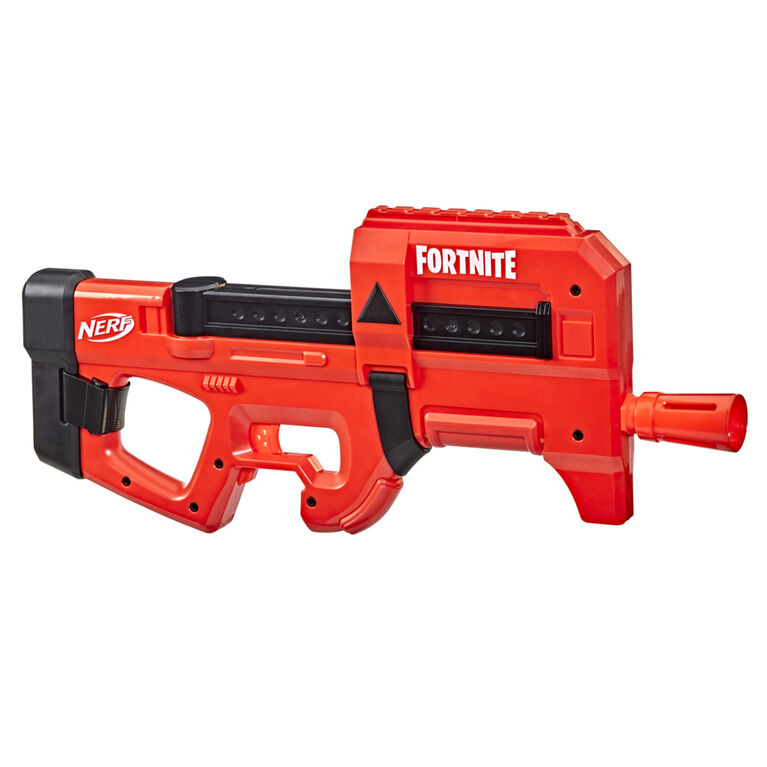 Nerf Fortnite Compact SMG Motorized Dart Blaster, Ultra Red Wrap Design