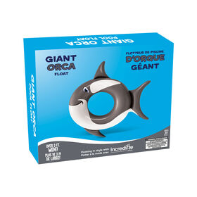 Giant Orca Pool Float