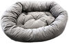 Light Grey 34X24X8" Donut Bed