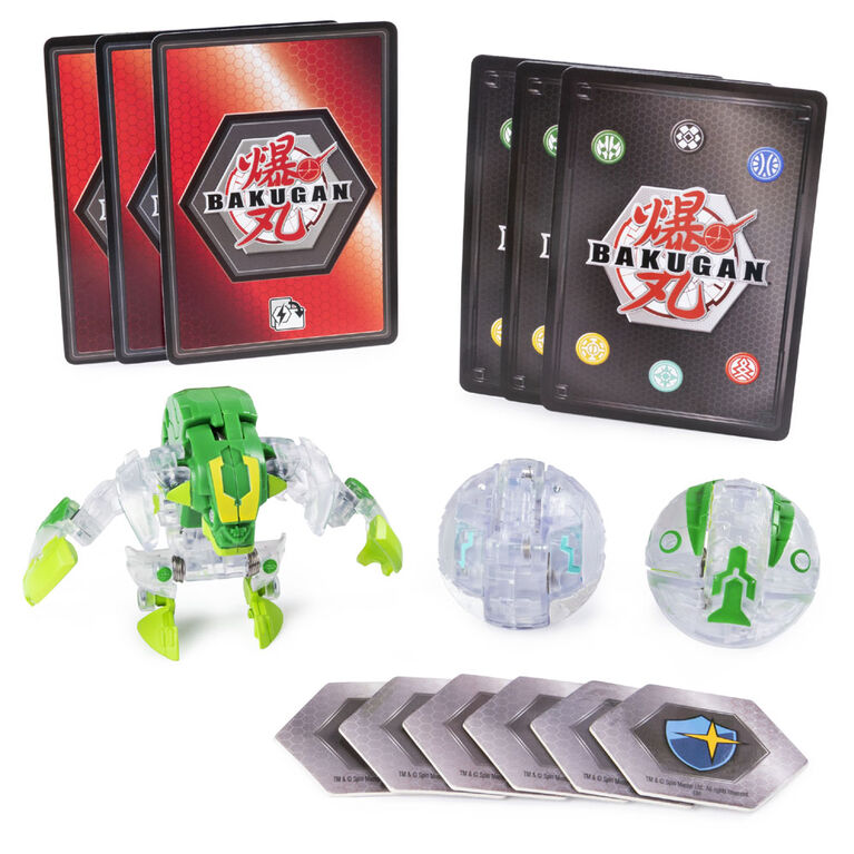 Bakugan Starter Pack 3-Pack, Diamond Maxotaur, Collectible Transforming Creatures