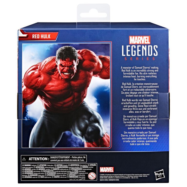 Marvel Legends Series Red Hulk Captain America: Brave New World 6 Inch Action Figure