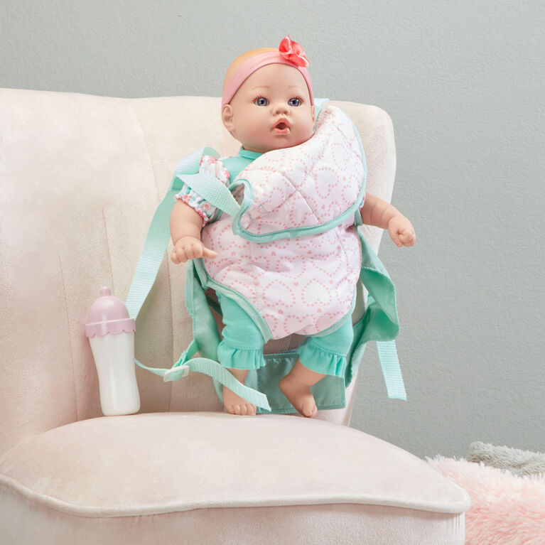 Madame Alexander - 12" Pretty Dress Baby With Carrier