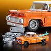 Mattel Brick Shop Hot Wheels Custom '62 Chevy Pickup Building Toy Kit (858 Pieces), for Collectors