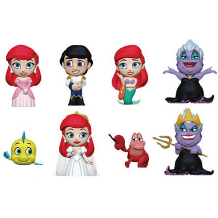 Funko Little Mermaid Mystery Minis - One Random Mystery Character