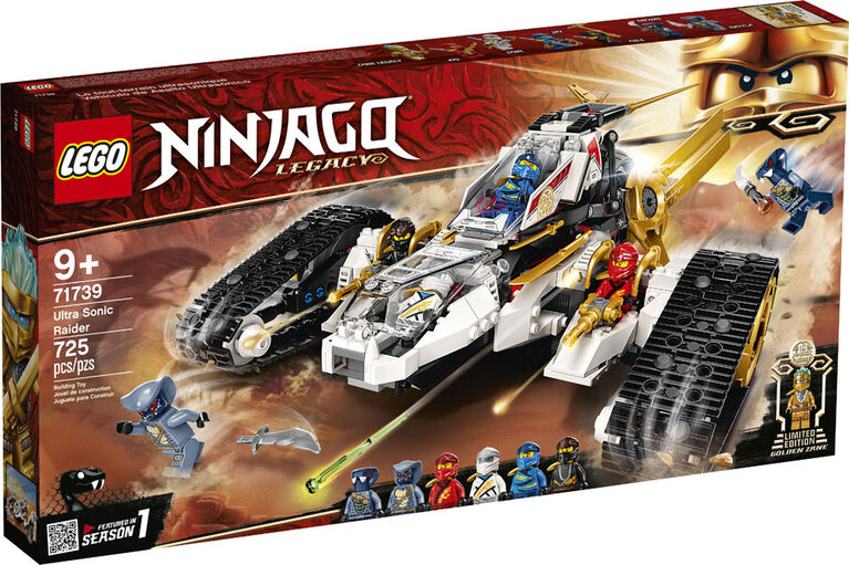 LEGO Ninjago Ultra Sonic Raider 71739 (725 pieces)