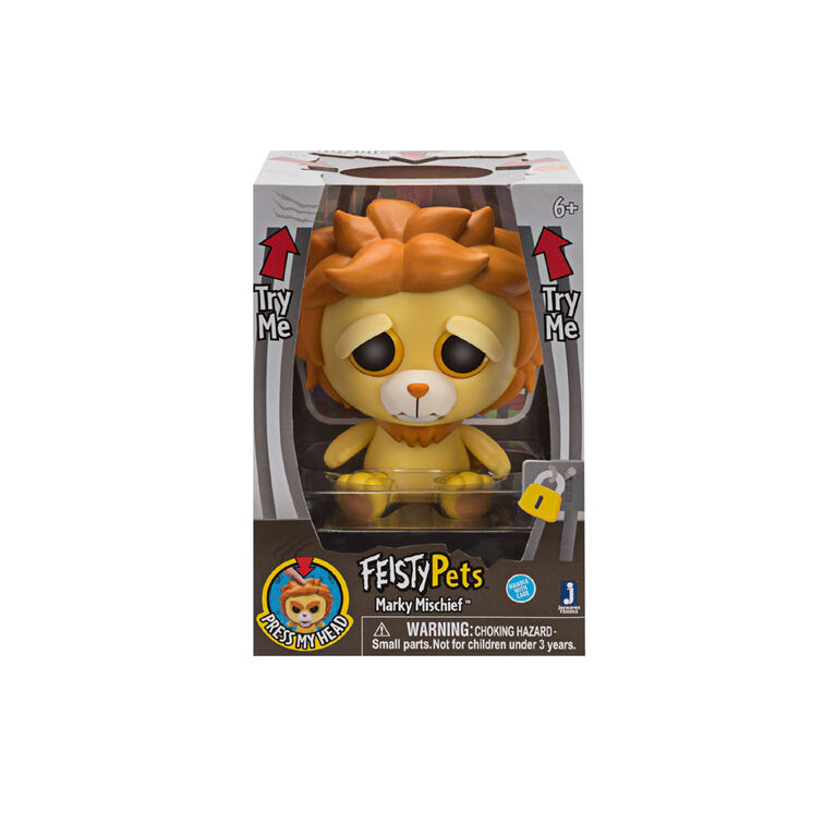 Feisty Pets 4" Vinyl - Markie Mischief the Lion