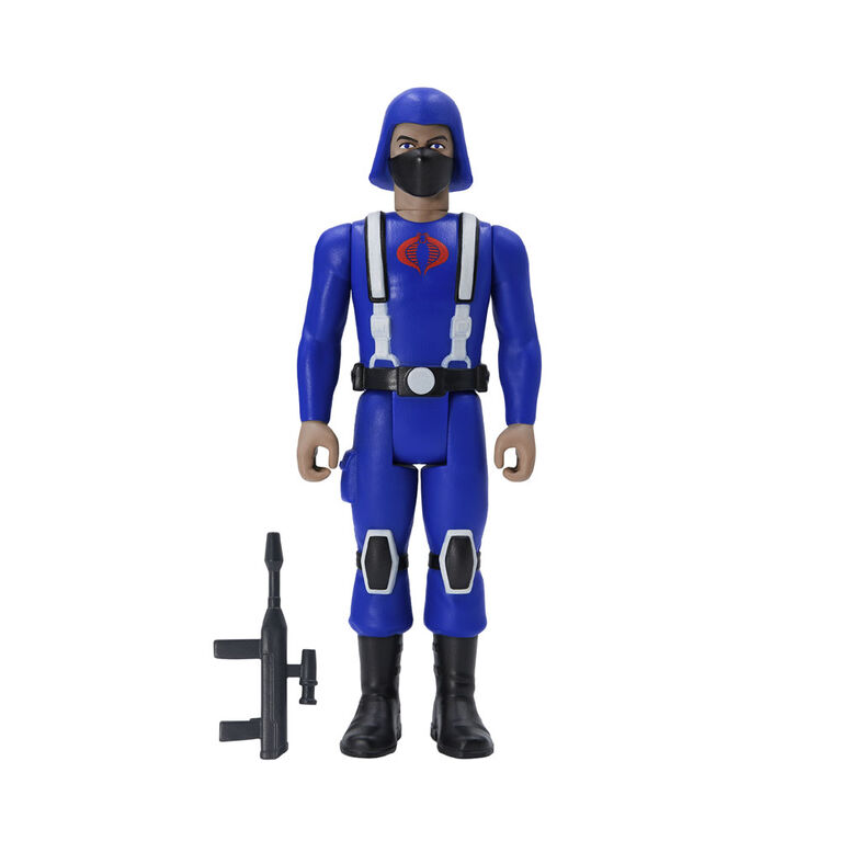 GI Joe ReAction Figures Wave 1 - Cobra Trooper Y-Back (Tan)