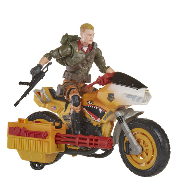 G.I. Joe Classified Series, figurine avec véhicule Tiger Force Duke et RAM 40 de collection premium de 15 cm avec accessoires - Notre exclusivité