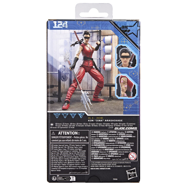 G.I. Joe Classified Series #124, Kim "Jinx" Arashikage Ninja Action Figure