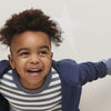 3-4 ans kangourou à glissière - bleu foncé