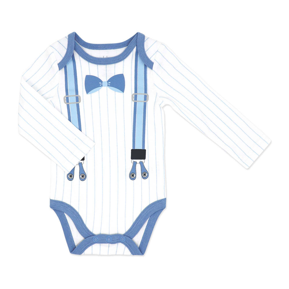 Baby Mode 3 Piece Dress-Up Set: Blue 0-3M
