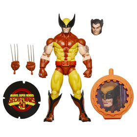Marvel Legends Series Wolverine, X-Men Retro Marvel Comics Secret Wars Collectible 6 Inch Action Figure
