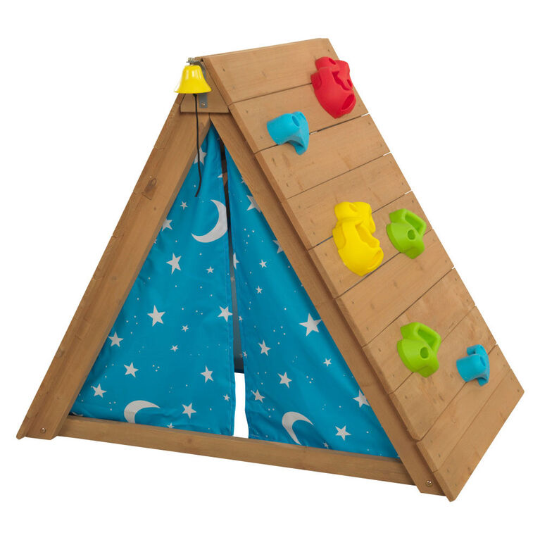 Kidkraft A-Frame Hideaway And Climber - R Exclusive