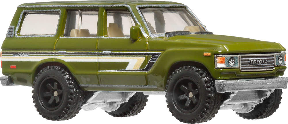 Hot Wheels Premium Car Culture Terra Trek Toyota Landcruiser FJ60 1:64 Scale Collectible Toy Vehicle