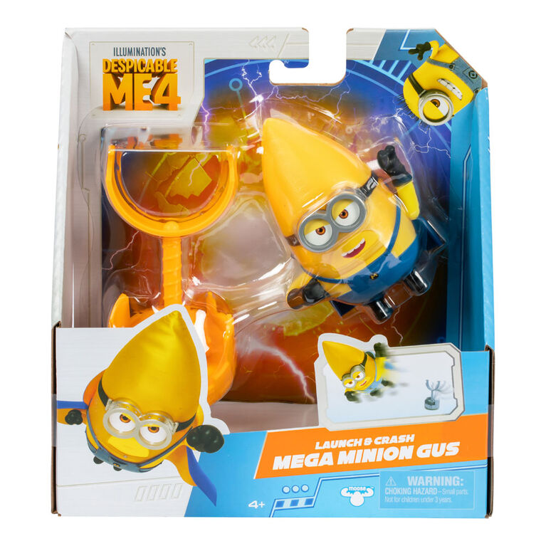 Despicable Me 4 Mega Minion 4 Inch Action Fig Gus