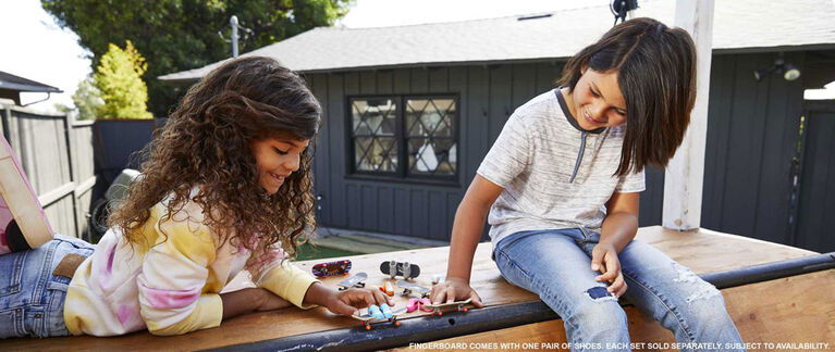 Hot Wheels Skate Planche à roulettes pour doigts et chaussures