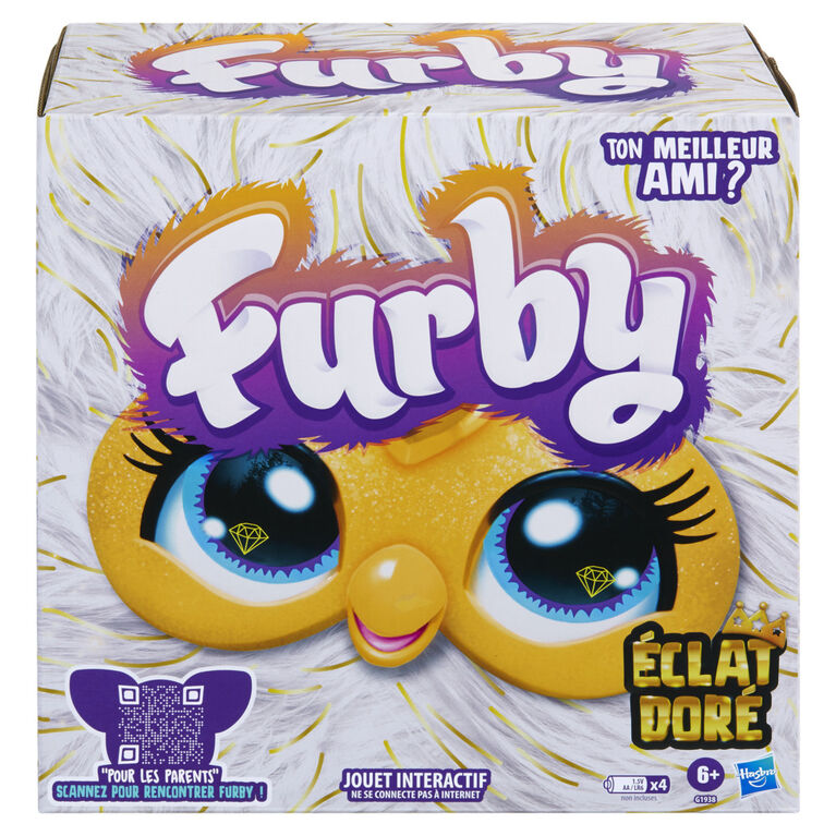 Furby Gold Glam Interactive Plush Toy - French Edition