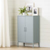 Crea Metal 2-Door Accent Cabinet Blue