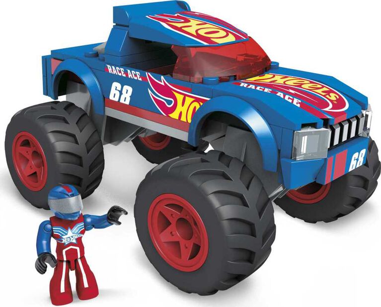 Mega Construx Hot Wheels Race Ace Monster Truck