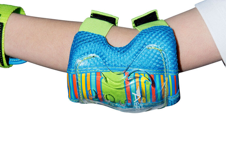 Flybar AERO Elbow Knee and Wrist Guard Junior Safety Set for Ages 5 to 10 (Blue)