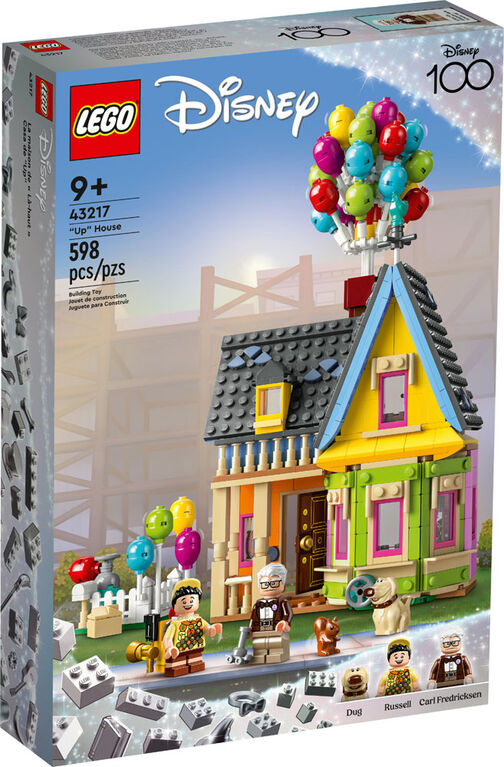 LEGO  Disney et Pixar La maison de " Là-haut " 43217 Ensemble de jeu de construction (598 pièces)