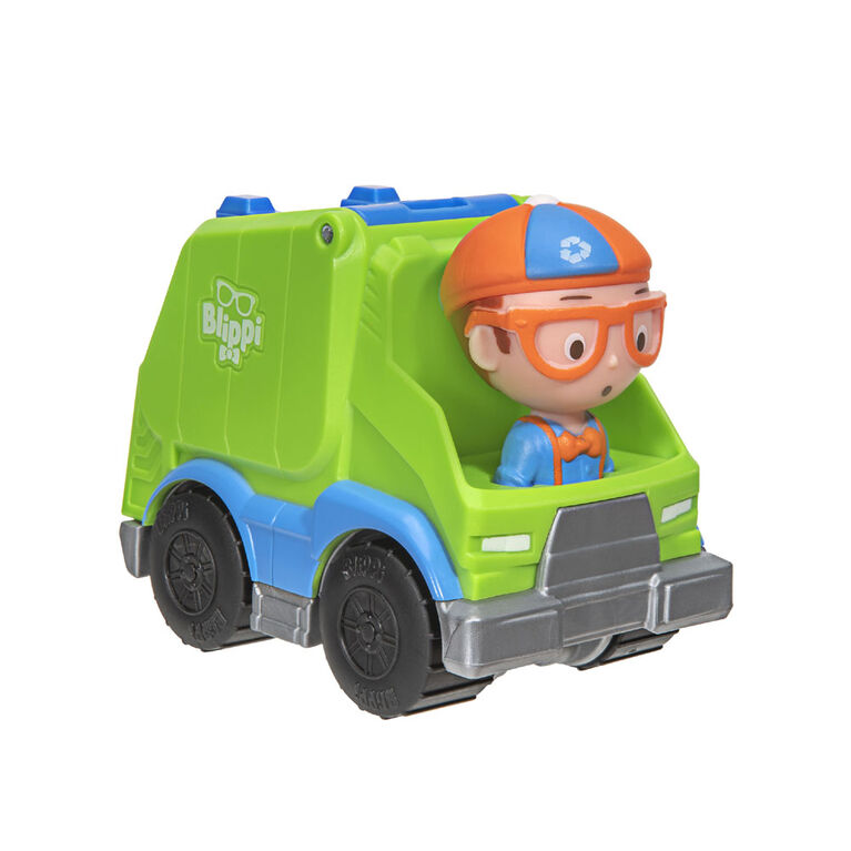 Blippi Mini Vehicles - Garbage Truck - English Edition
