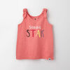 pretty bows tank top, 12-18m - rose stripe