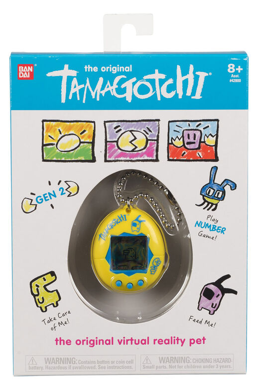 The Original Tamagotchi - Yellow & Blue