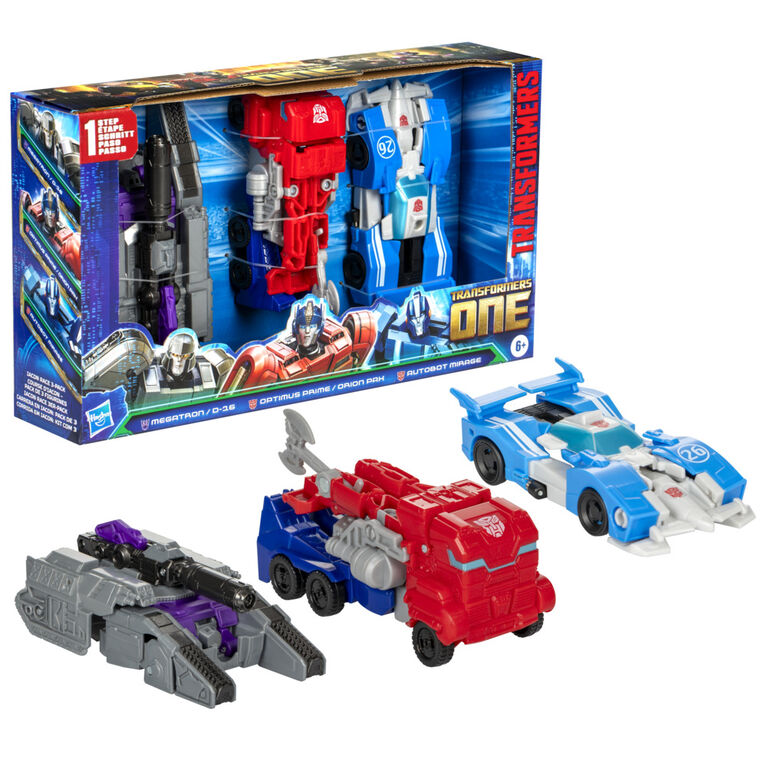 Transformers : Un Course d'Iacon - Pack de 3 figurines - Notre exclusivité