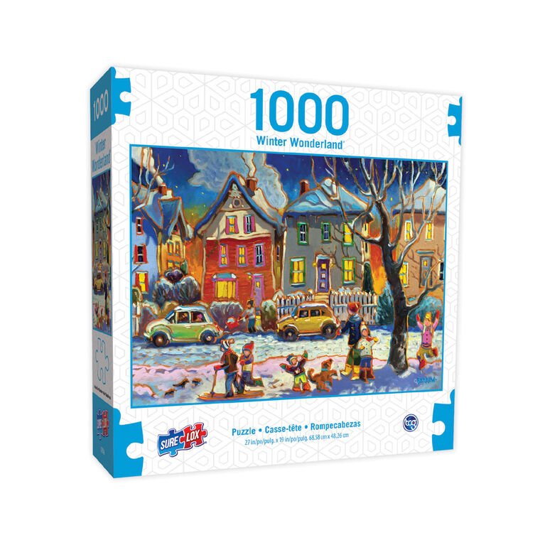 Casse-têtes de 1000 morceaux, Paysage hivernal de Sure-Lox