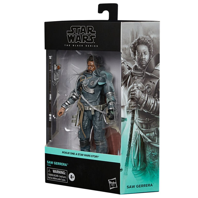 Star Wars The Black Series Saw Gerrera Toy 6-Inch-Scale Rogue One: A Star Wars Story Collectible Action Figure