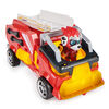 PAW Patrol: The Mighty Movie, Firetruck Toy with Marshall Mighty Pups Action Figure, Lights and Sounds