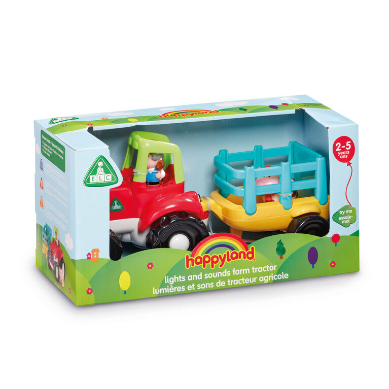 Early Learning Centre Happyland lumières et sons de tracteur agricole - Notre Exclusivité