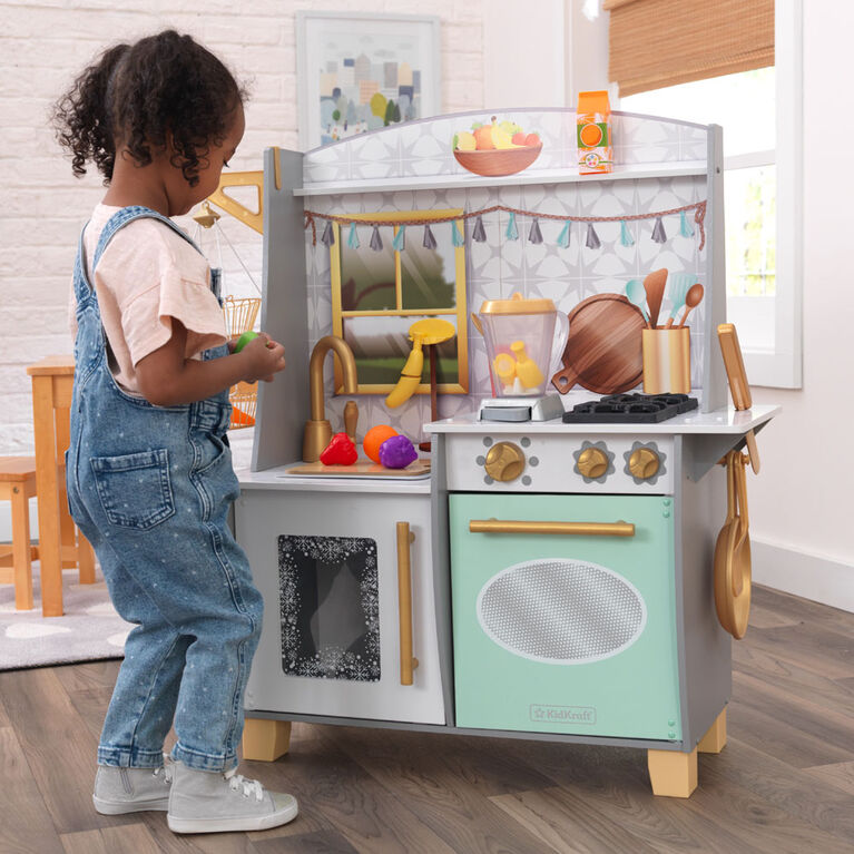 Cuisinette Cooking-Up-Clues avec EZ Kraft Assembly
