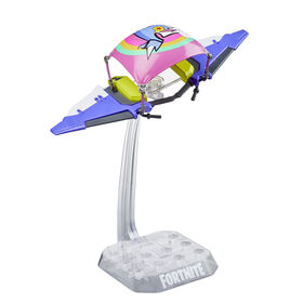 Hasbro Fortnite Victory Royale Series Llamacorn Express Collectible Glider with Display Stand
