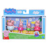 Peppa Pig Peppa's Adventures Peppa's Family Bedtime Figure 4-Pack Toy