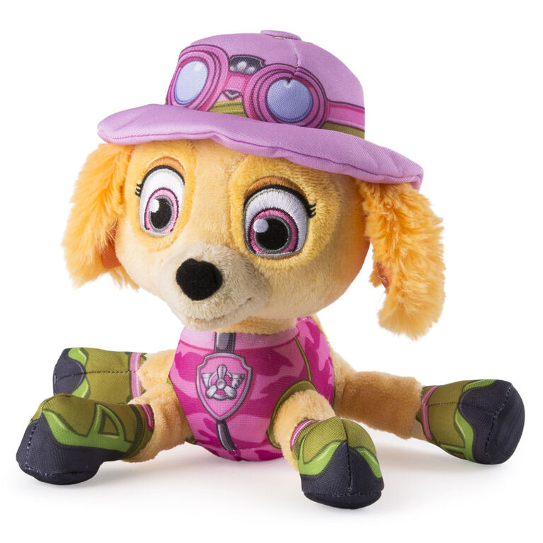 Paw Patrol - Sauvetage dans la jungle - Peluche de 20 cm - Stella