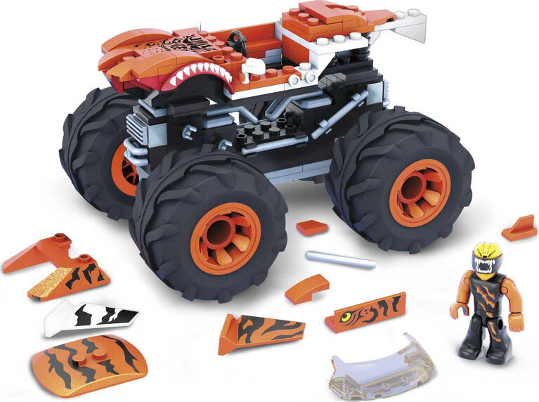 Hot Wheels - Mega Construx - Monster Truck Tiger Shark