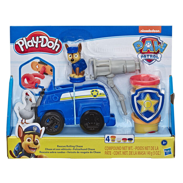 Play-Doh, Pat' Patrouille, Chase et son véhicule, voiture de police