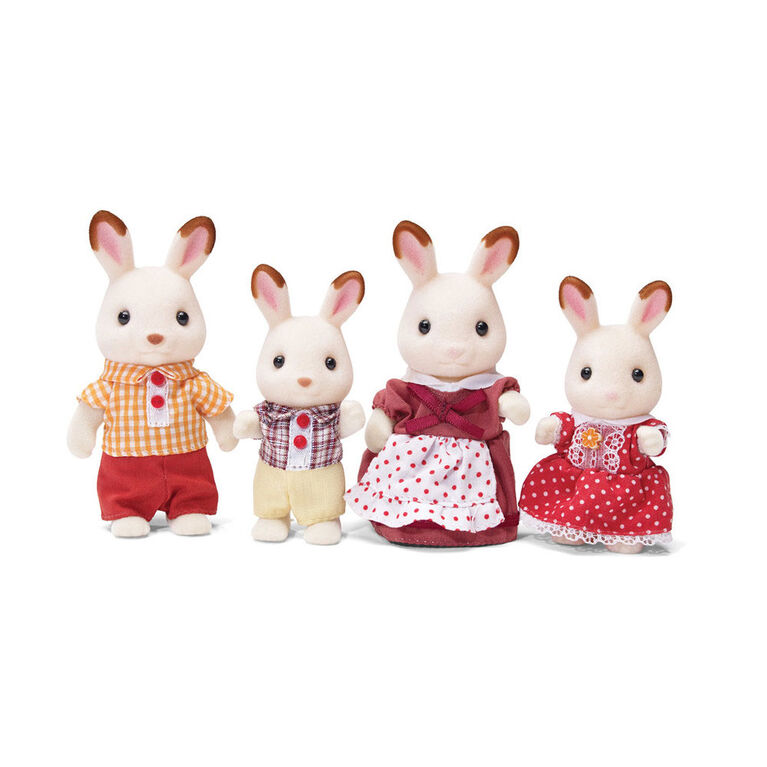 Calico Critters Hopscotch Rabbit Family