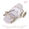 Doll Mabelle Twin Stroller, Little Flora