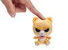 Feisty Pets 4 "Vinyl Princesse Potty Cat Chat Orange.