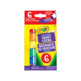 Bâtonnets de peinture lavable Crayola