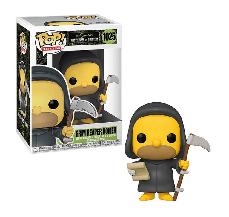 Figurine en Vinyle Grim Reaper Homer par Funko POP! The Simpsons The Treehouse of Horror