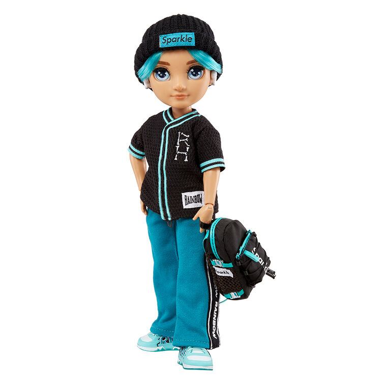 Rainbow High Jr High River Kendall- 9-inch TEAL Fashion Doll