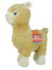Peluche sonore Lamadoo - 30 cm - Beige.